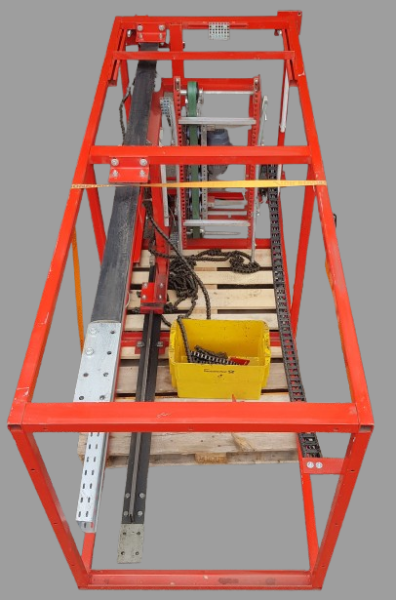 Vertical conveyor box elevator 4770x950x1200