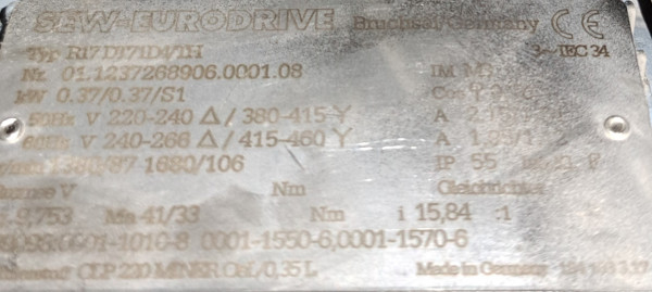 Transnorm conveyor belt GF 2600-600-500