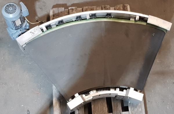 Transnorm curved belt conveyor left 65°-780-600
