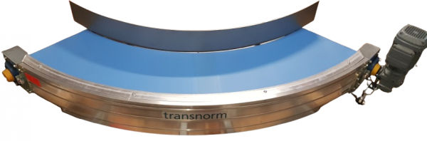 Transnorm curved belt conveyor left 90°-600-400-IR1000 - NEW