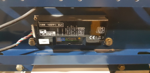 Mecalux Rollenförderer Rollenbahn Durchlaufwaage 24V 1050-735-650