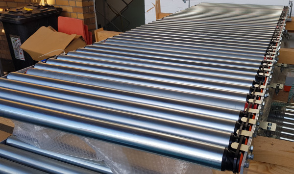 Transnorm Stau - Rollenbahn 24V 2520-1430-1333