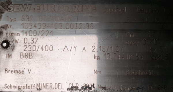 Transnorm curved belt conveyor 40° right bend 750-600 IR600