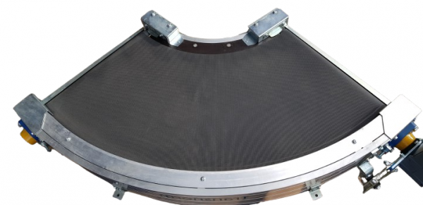 Transnorm curved belt conveyor left 90°-700-500-IR450 - NEW