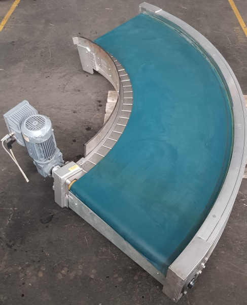 Transnorm spiral helix belt curve conveyor right 90°-750-650 IR1200