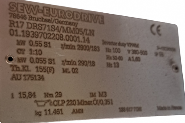 Transnorm Gurtförderer Gurtband Förderband GF 1000-600-500