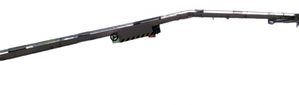 Transnorm Steigband Gefälleband Steigförderer mit Bogen und Vorlauf GF 12965-700-600