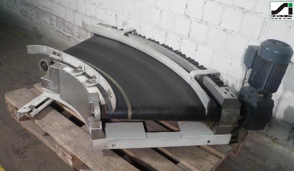 Transnorm Gurtkurvenförderer 500 IR600 Gurtkurve 60° rechts