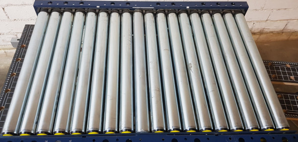 Mecalux Rollenförderer Rollenbahn Durchlaufwaage 24V 1050-735-650