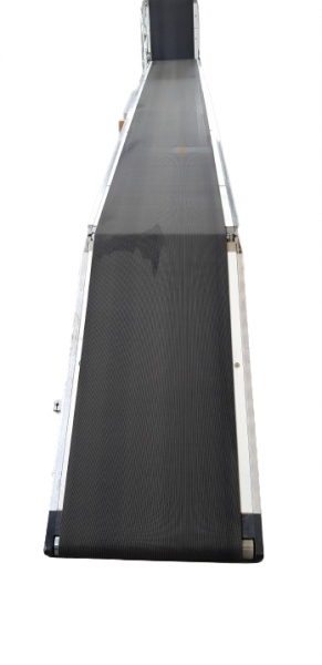 Transnorm Steigband Gefälleband mit Klappe Durchgang Gurtförderer Gurtband Förderband 6760-600-5