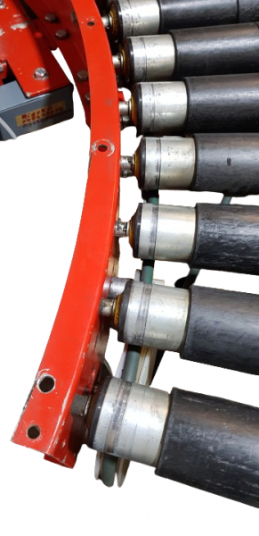 FAS Rollenkurvenförderer 90° 635-500 IR850