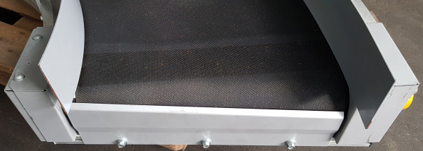 Transnorm Gurtkurve Förderer links 90°-700-500-IR750 - NEU mit LAGERSPUREN (ROST)