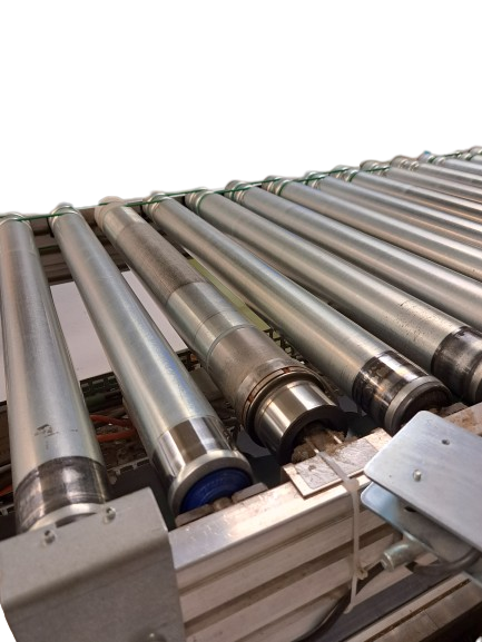 Transnorm Staurollenbahn Rollenbahn Rollenförderer 6300-700-630