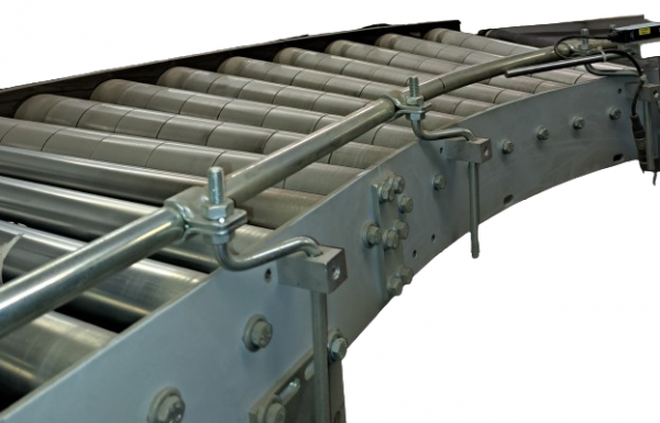 Transnorm Rollen-Kurvenkombination rechts und Links 45°-1200-900-800 IR800 1551 mm