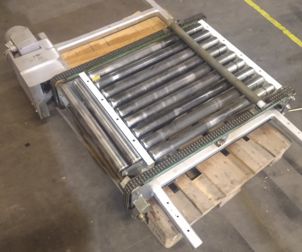 Dematic Rollenbahn Umsetzer Überschieber Transfer Abschieber 90° 700-1000-690