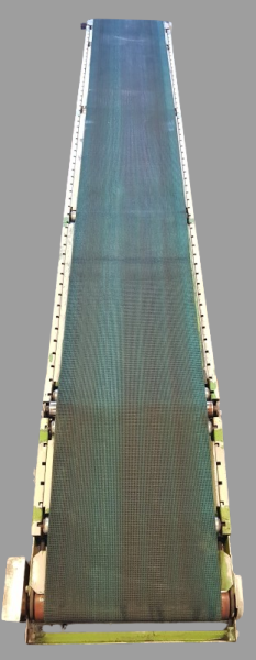 Dematic belt conveyor Rising falling Incline with arch GF 2700-600-500