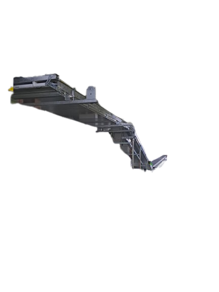 Transnorm Steigband Gefälleband Gurtförderer Förderband mit Vorlaufband GF 25000+4000-1000-900