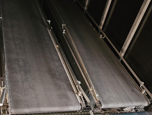 Interroll belt conveyor belt conveyor GF 4500-600-500