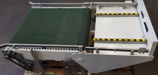 FAS discharge flap belt conveyor GF 1380-800-600
