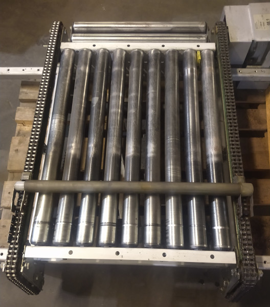 Dematic Rollenbahn Umsetzer Überschieber Transfer Abschieber 90° 700-1000-690