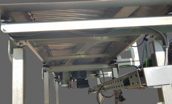 Transnorm Ausrichtförderer Schrägrollenbahn Schrägförderer 2355-980-640