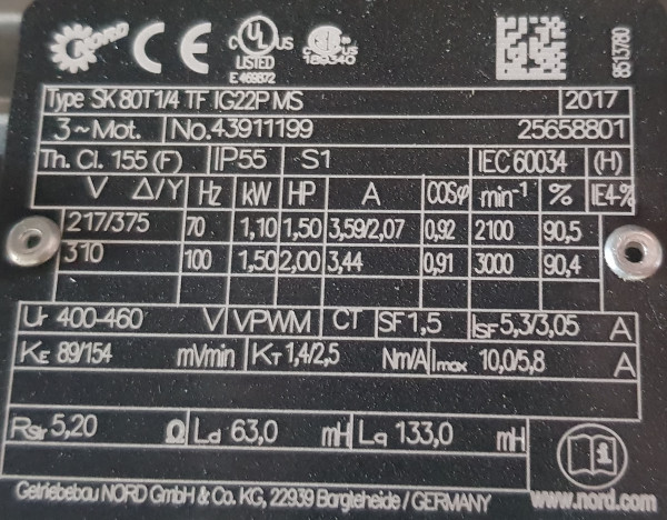 Transnorm conveyor belt GF 2100-400-300