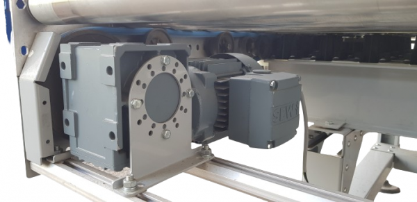 Gebhardt roller conveyor turnout sorter switch diverter ejector 45° 2400-1300-550