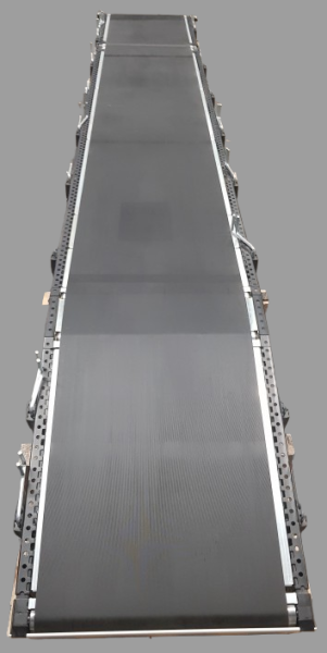 Interroll Steigband Gefälleband mit Vorlaufband Förderband GF 4692 (810+175+2800+890)-690-580