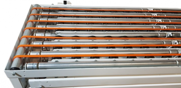 Blume Rollenbahn Umsetzer Überschieber Transfer Abschieber 24V 90° 1880-610-580