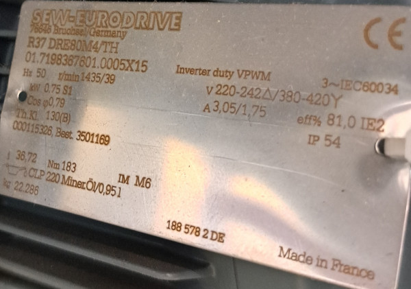 Lippert Gurtförderer Gurtband Förderband GF 21900-750-600