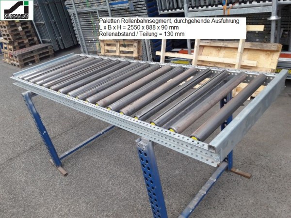 Interroll Pallet roller conveyor 2550-888-800