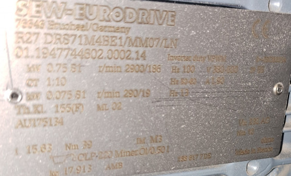 Transnorm Steigband Gefälleband Steigförderer mit Bogen GF 6000+800-700-600