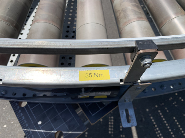 Lippert roller curve right or left 90°-570-500 IR765