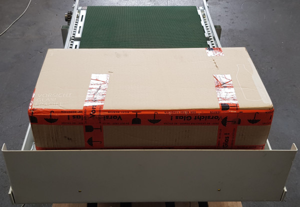 FAS discharge flap belt conveyor GF 1380-800-600