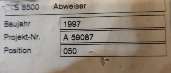 Transnorm Belt conveyor slider ejektor 11170-55-50