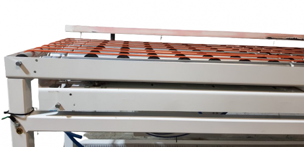 Blume Rollenbahn Umsetzer Überschieber Transfer Abschieber 24V 90° 1880-610-580